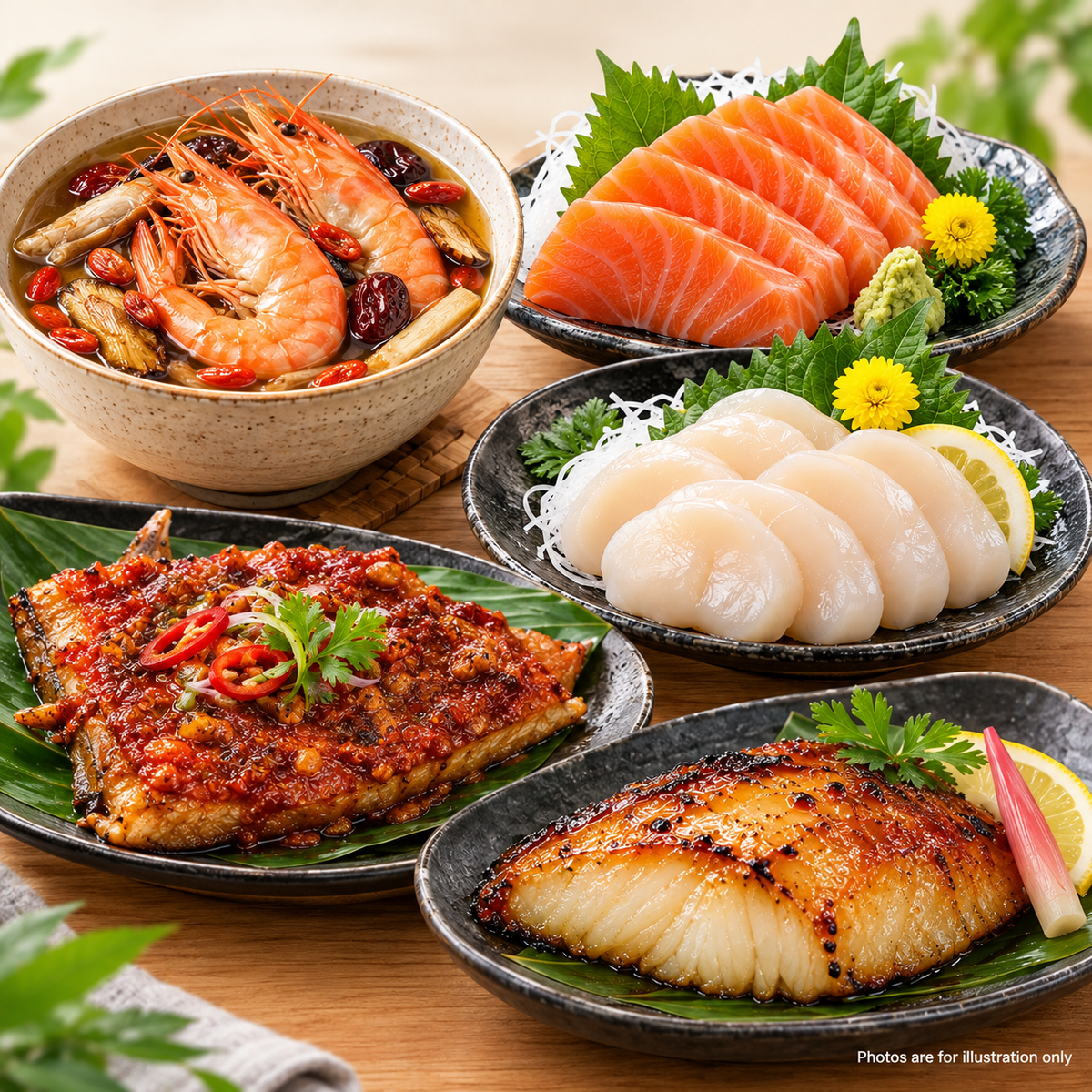 Ready-to-Eat & Ready-to-Cook Seafood Bundle