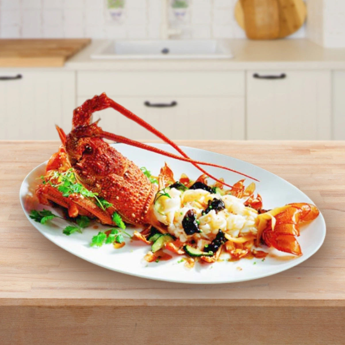 Live Frozen Bamboo Lobster