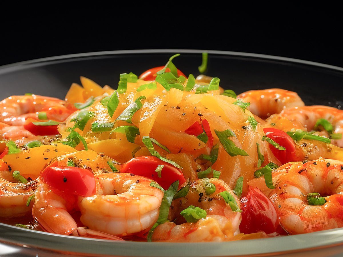 Black Tiger Prawn - Peeled, Deveined, Tail Off