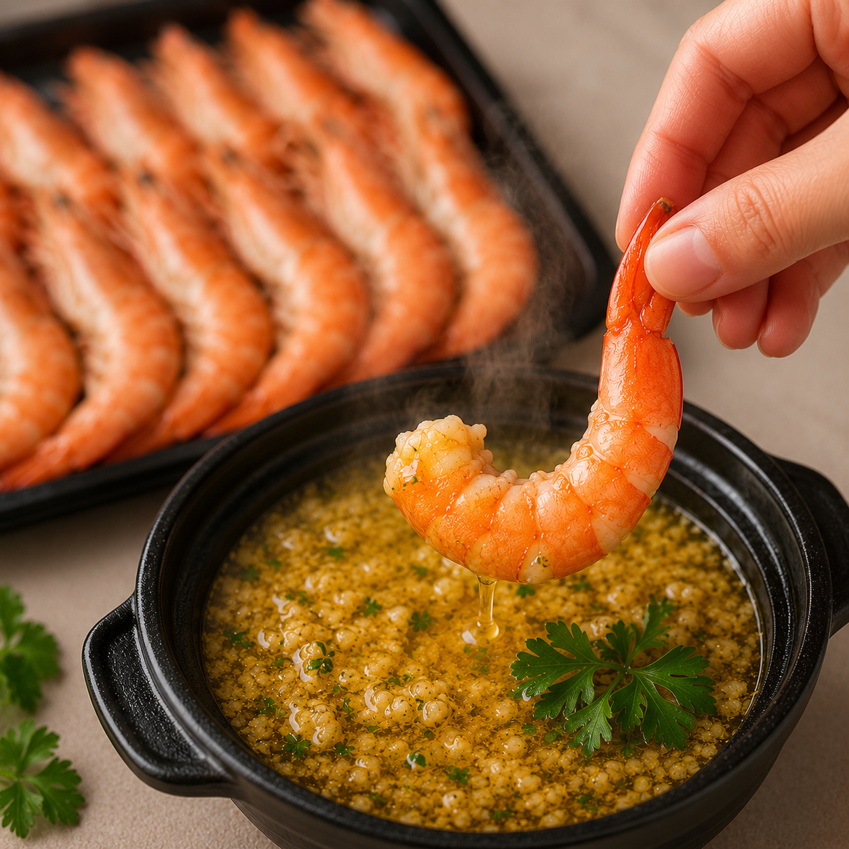 Cooked Vannamei Prawns
