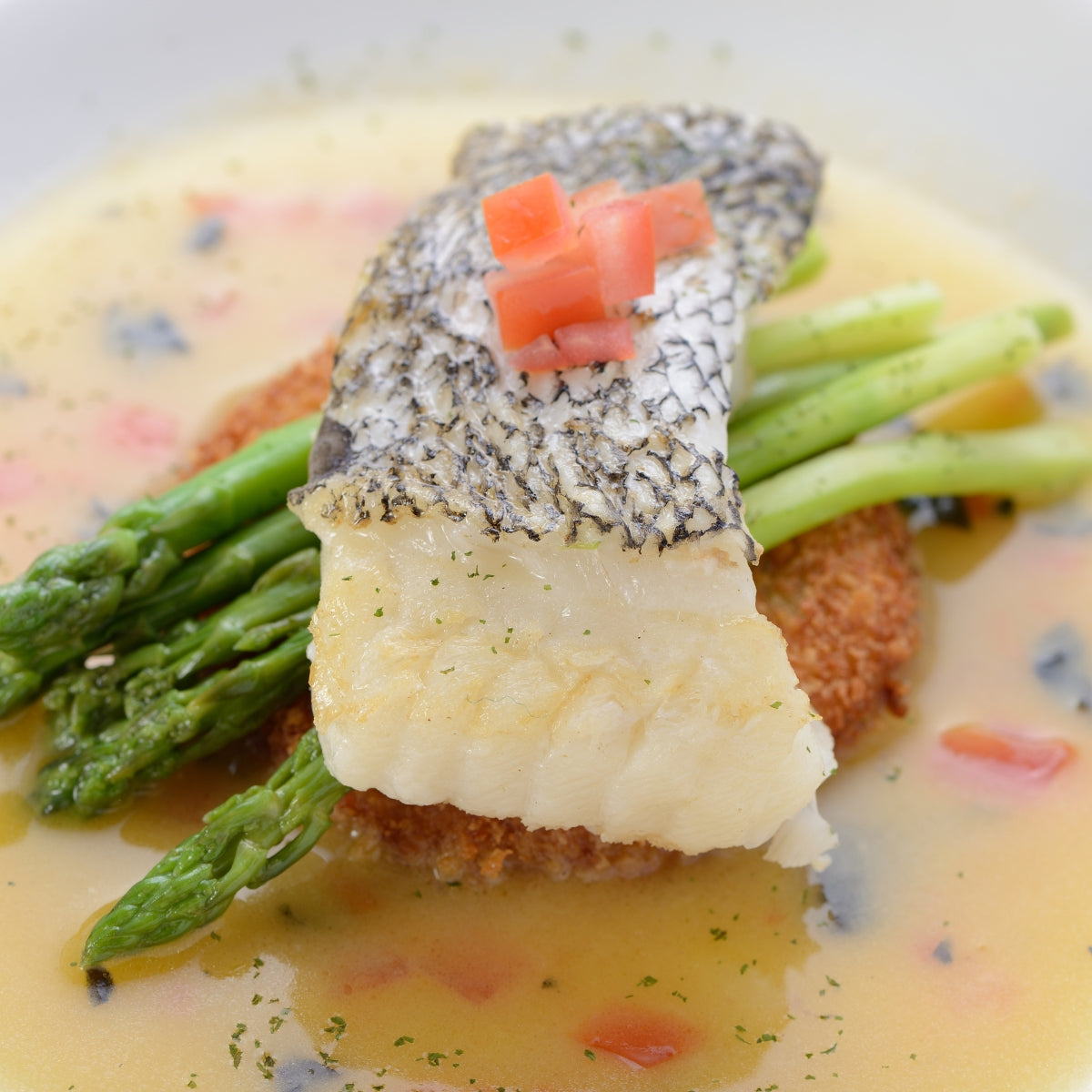 Wild Caught Chilean Sea Bass (Cod) Portion Cut