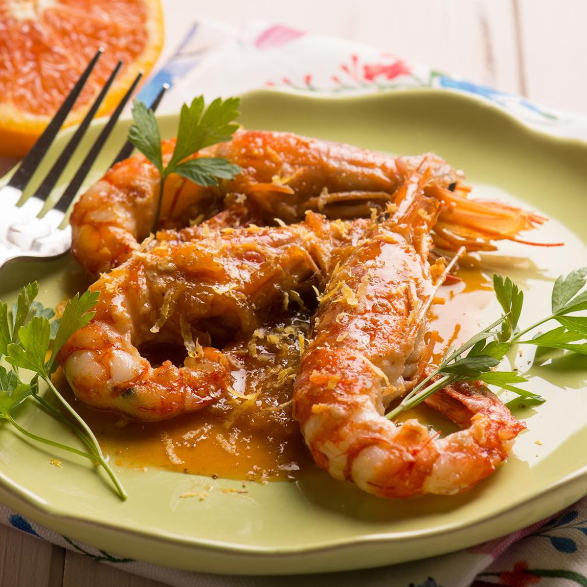 Cooked Vannamei Prawns