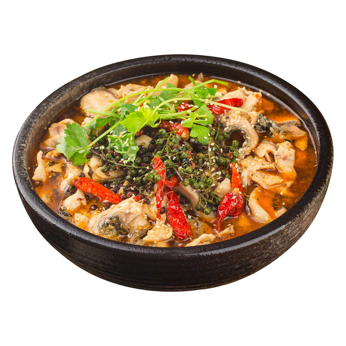 Mala & Suan Cai Yu (Sichuan-Style Spicy Soup/Sauerkraut Soup)