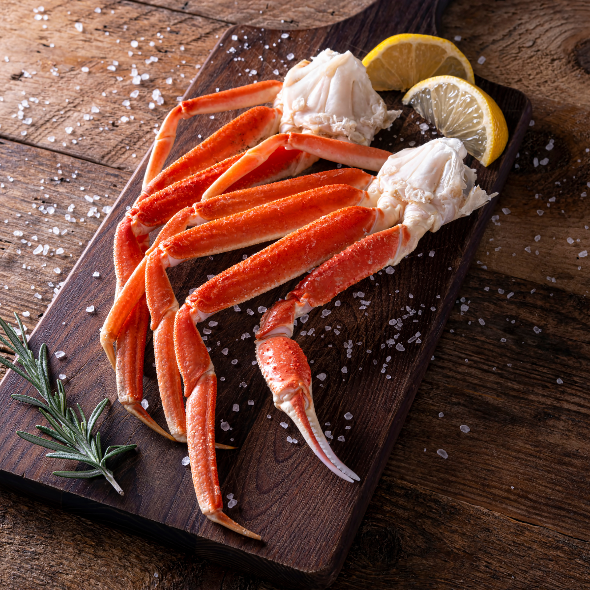 Frozen Boiled Snow Crab Leg Opilio (4L) - 350g -400g
