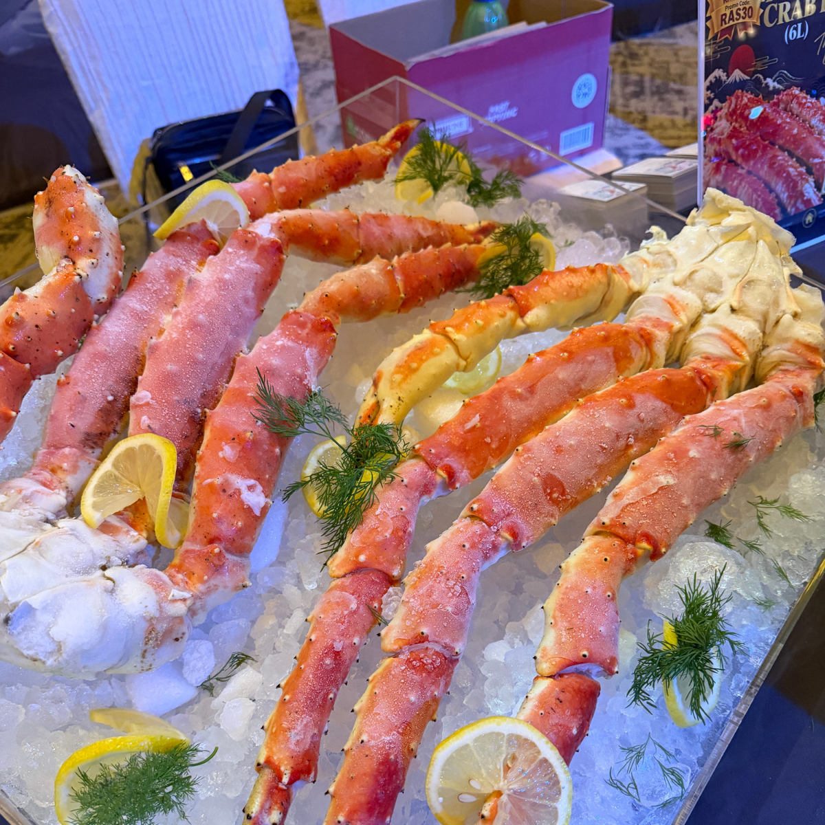 Frozen Red King Crab Leg Boiled 6L - 1.5kg