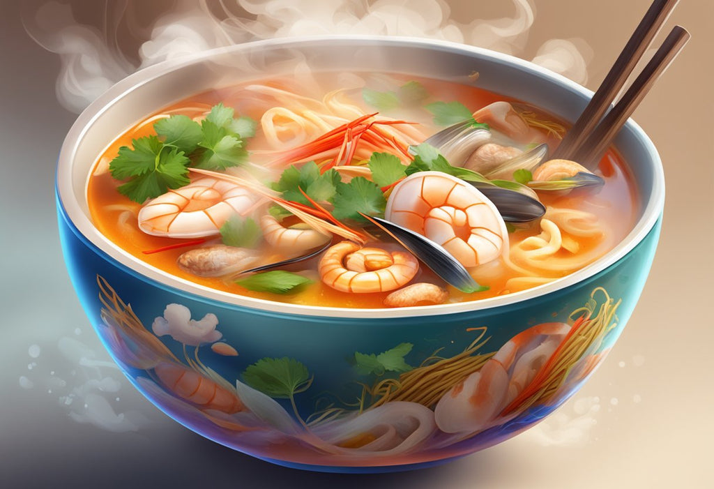 Calories in Tom Yum Seafood Noodle Soup in Singapore: A Quick Guide