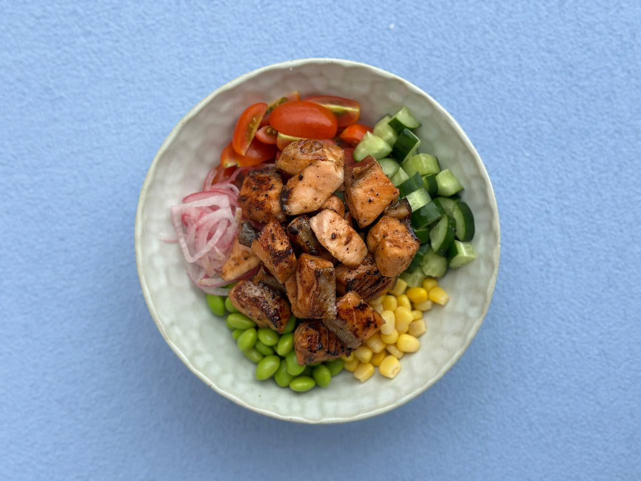 Appetising Rainbow Salmon Trout Bowl Recipe: How to Make It at Home