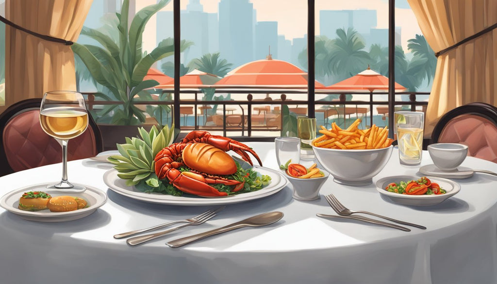 Burger & Lobster at Raffles Hotel: A Casual Dining Experience