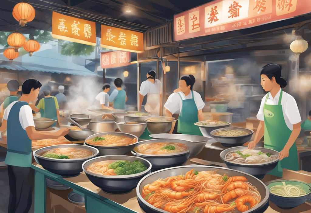 Exploring Singapore's Flavorful Heritage: Amoy St Boon Kee Prawn Noodle