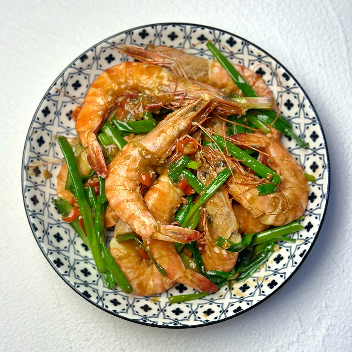 Flower Tiger Prawn HOSO (21-25)