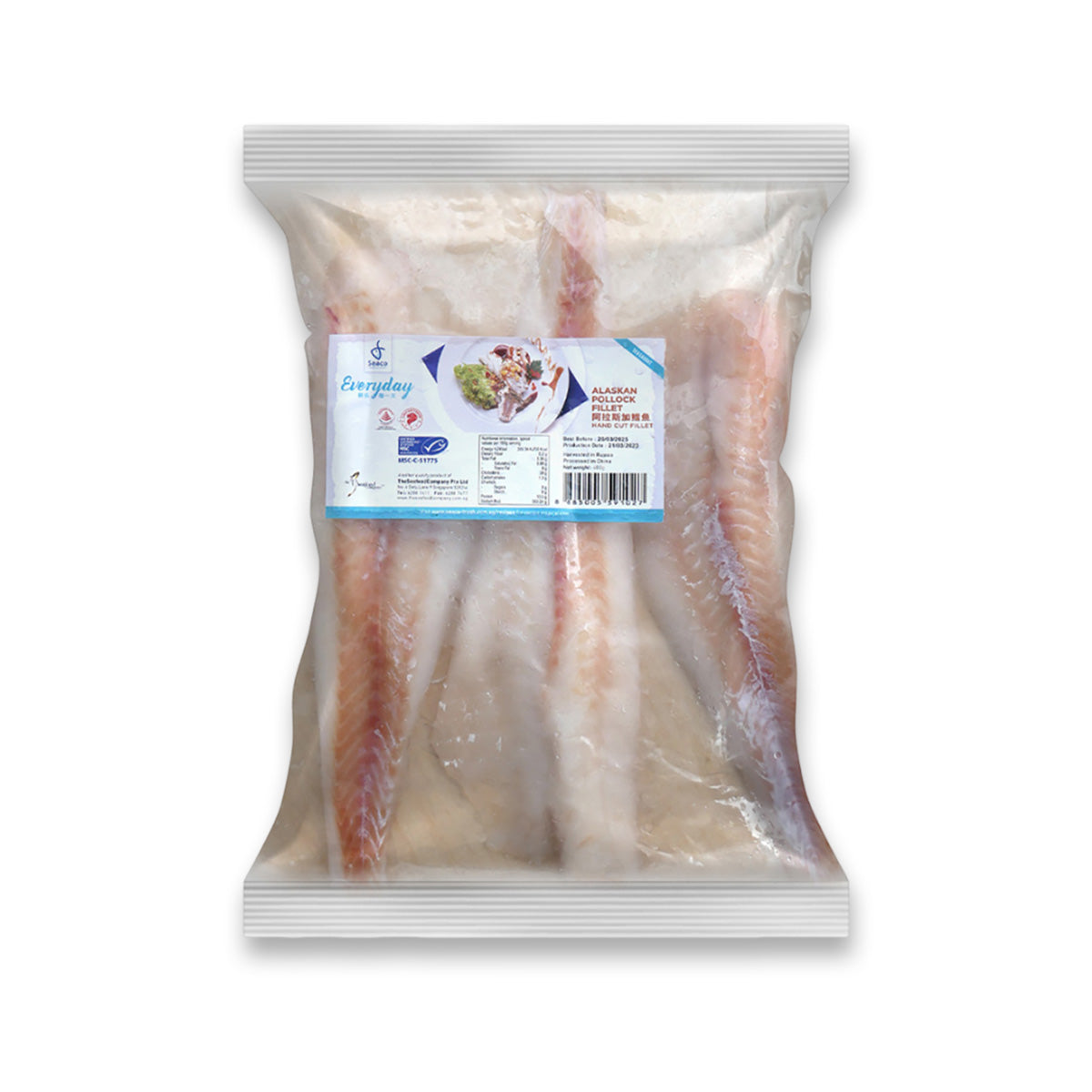 Alaska Pollock Fillet (MSC Certified)