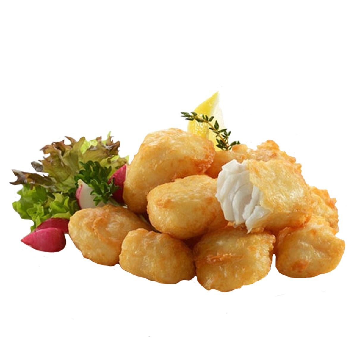 Breaded Pangasius Fish Cube