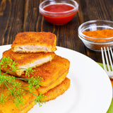 Breaded Pollock Fillet Burger Meat