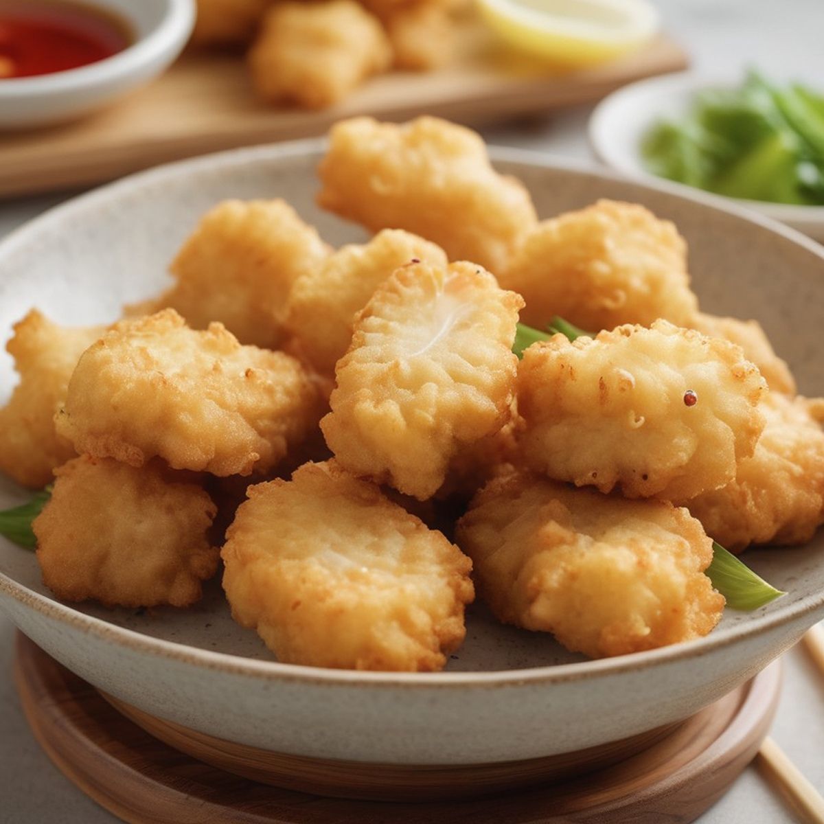 Breaded Pangasius Fish Cube