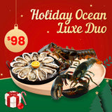 Christmas Holiday Ocean Luxe Duo