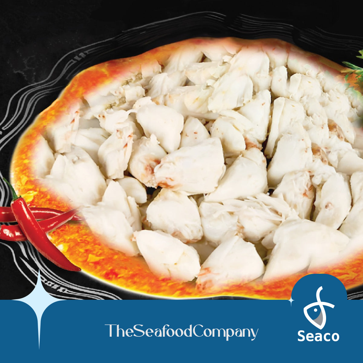 Cooked Crab Meat with Chilli Crab Sauce and Mantou – Seaco Online