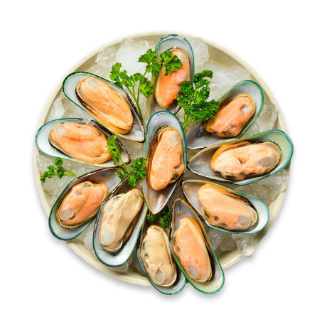 Half Shell Green Mussel