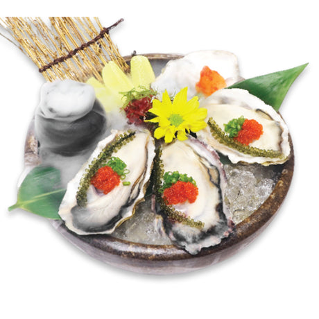 Frozen Japan Whole Miyagi Large Oyster (100-120g) - 12pcs
