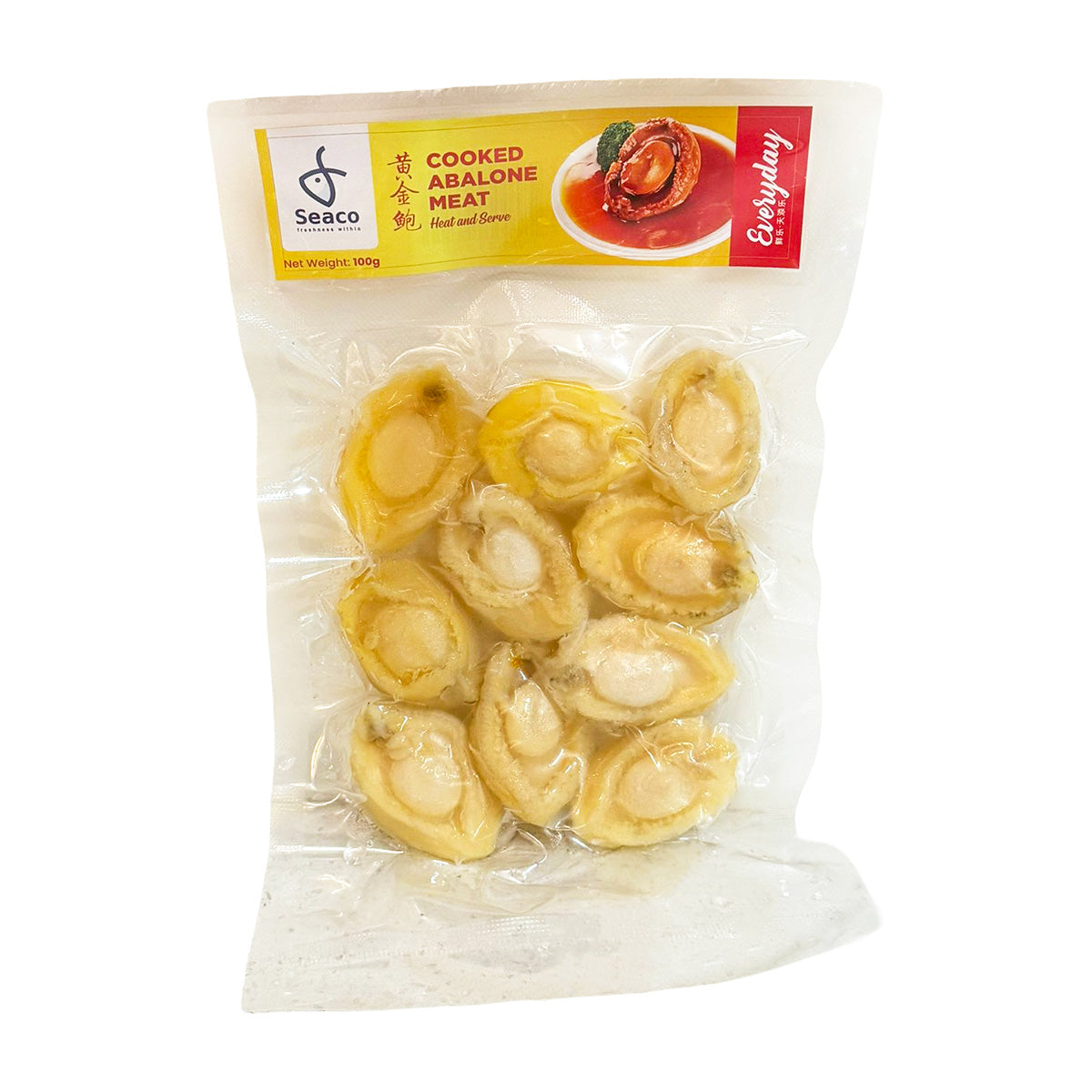 Frozen Cooked Abalone Meat