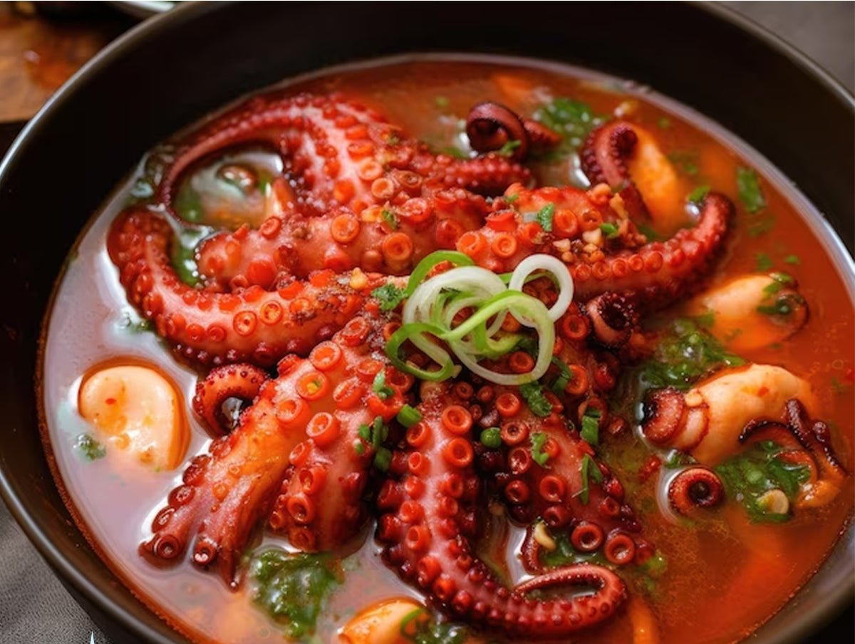 Seasoned Octopus