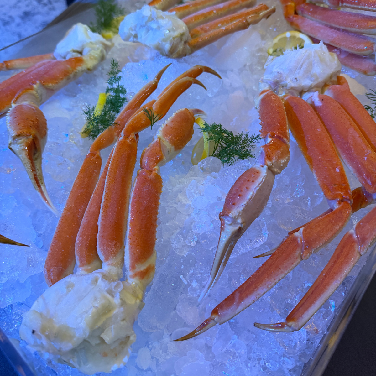 Frozen Boiled Snow Crab Leg Opilio (4L) - 350g -400g