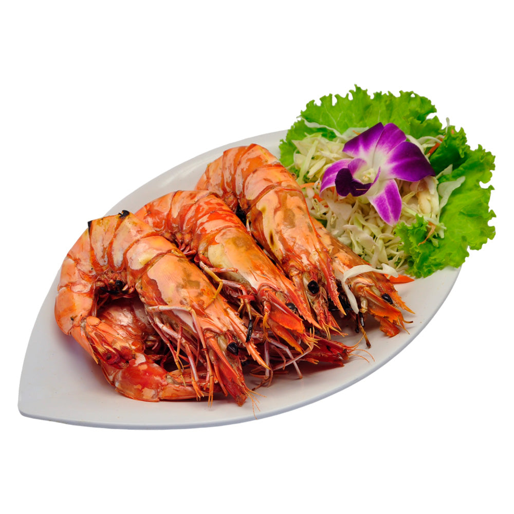 MCBOATS Australia Wild Caught Tiger Prawn - Head On Shell On (11-15) - 1kg