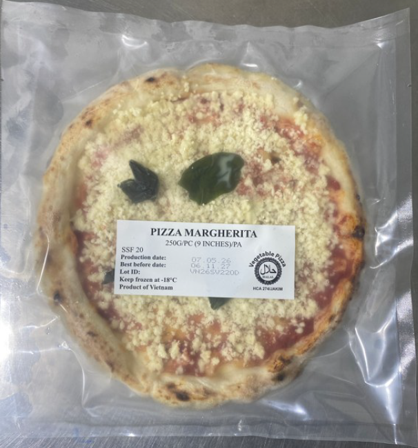 9" Margherita Woodfired Dough Pizza