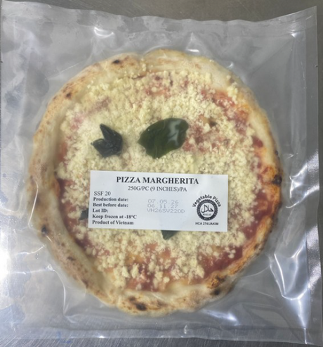 9" Margherita Woodfired Dough Pizza