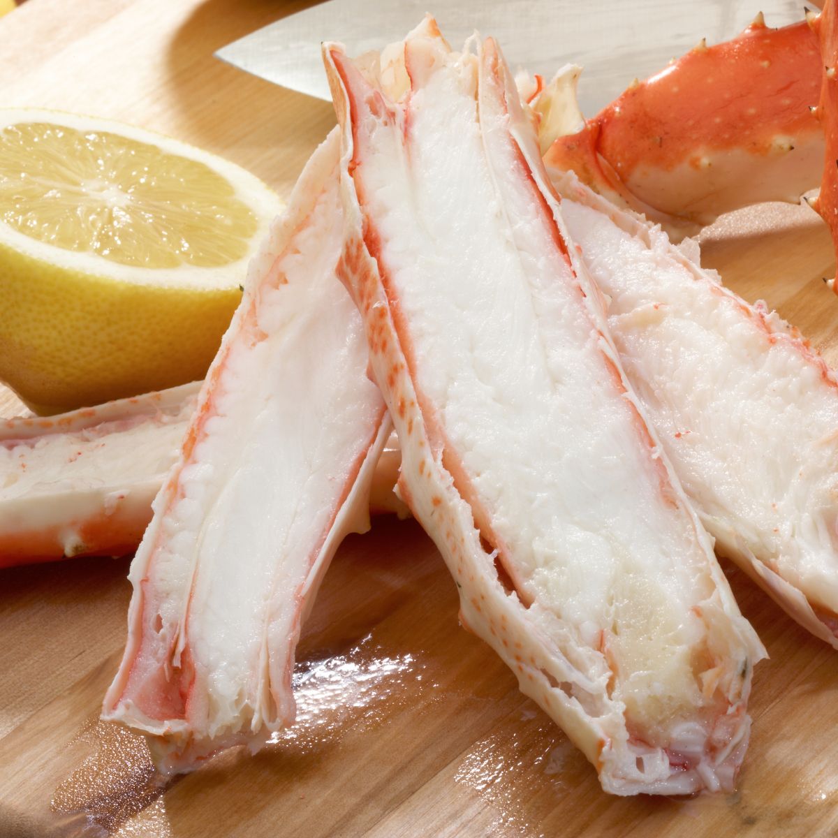 Cooked King Crab Leg
