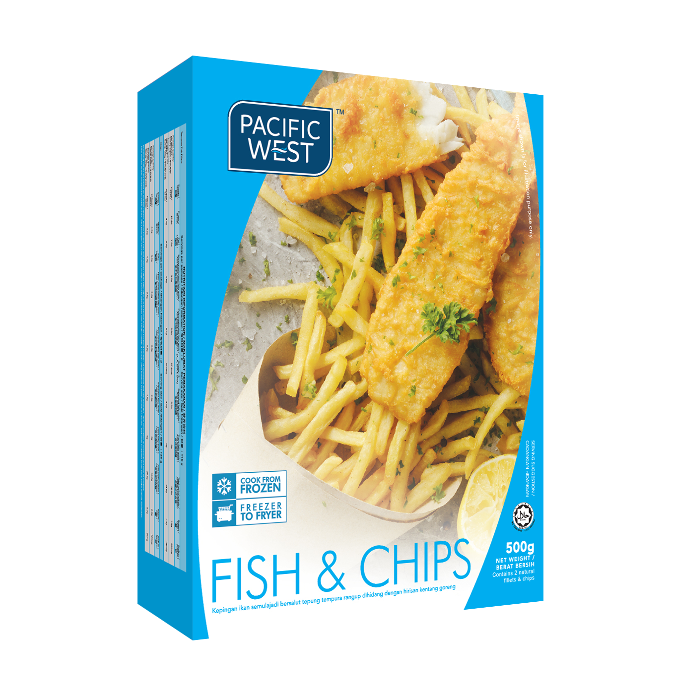 Fish & Chips 500g